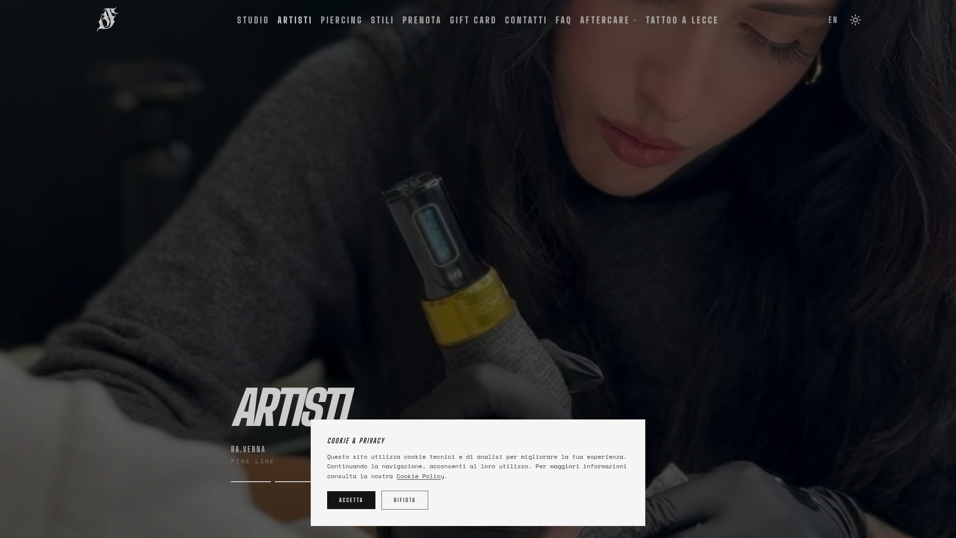 Pagina Artisti di southsidetattoo.it