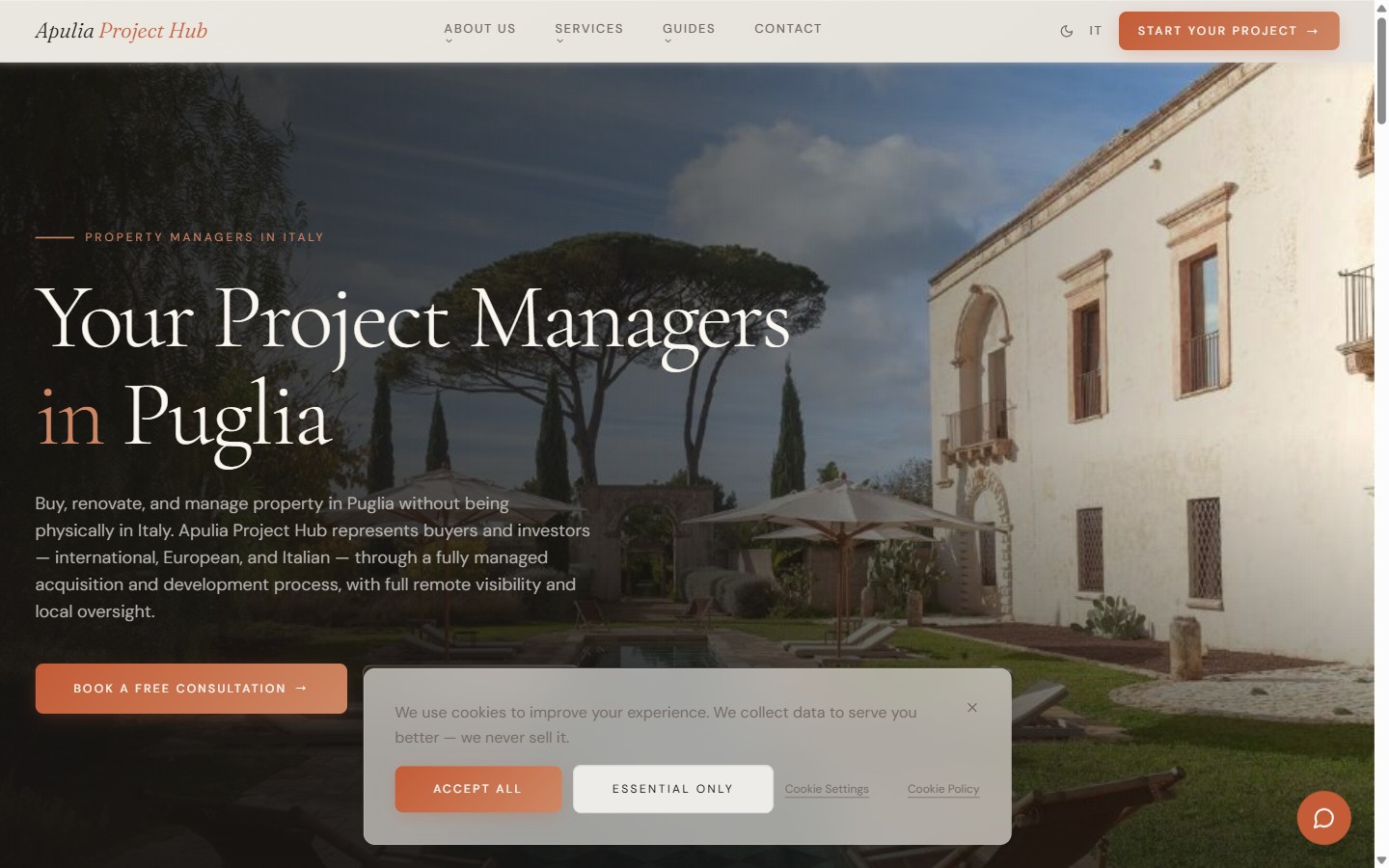 Sito Apulia Project Hub